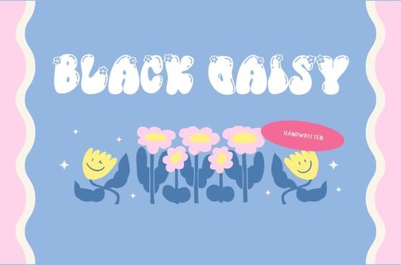 Black Daisy: The Perfect Display Font for Handmade Brands