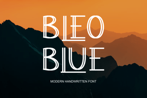 Bleoblue: The Vintage Slab Serif Font for Scroll-Stopping Visuals