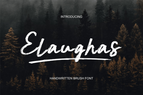Elaughas Font: The Modern Typeface for Bold Campaigns