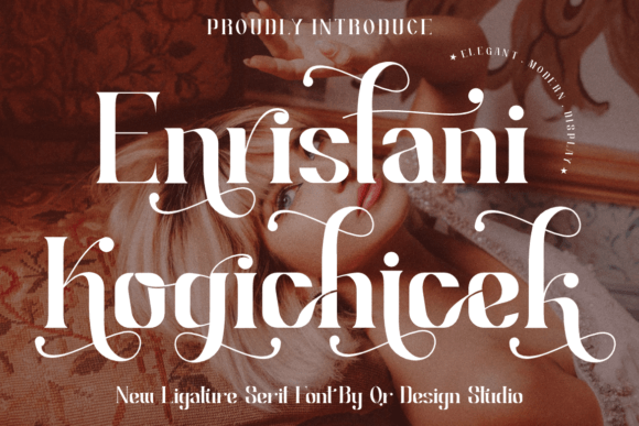 Enristani Kogichicek: A Bold Serif Typeface for Campaign Design