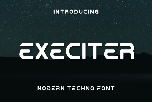Execiter: A Bold Serif Typeface for Modern Editorial Design