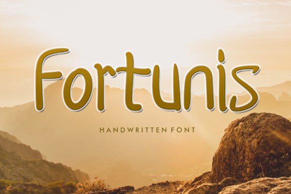 Fortunis: The Handwritten Typeface That Transforms Campaign Visuals