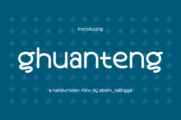Ghuanteng: The Elegant Script Font for Professional Branding
