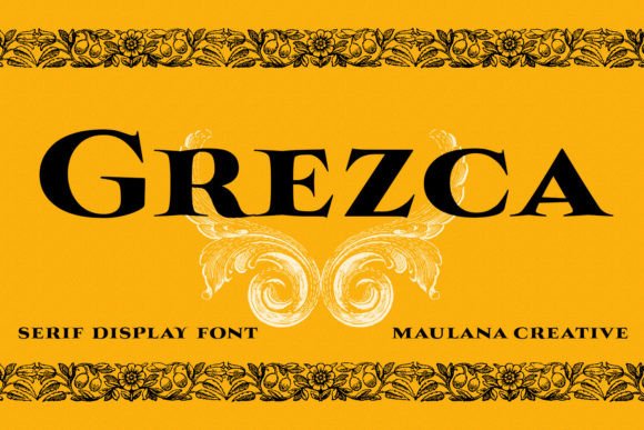 Grezca: A Premium Serif Display Font for Editorial Design