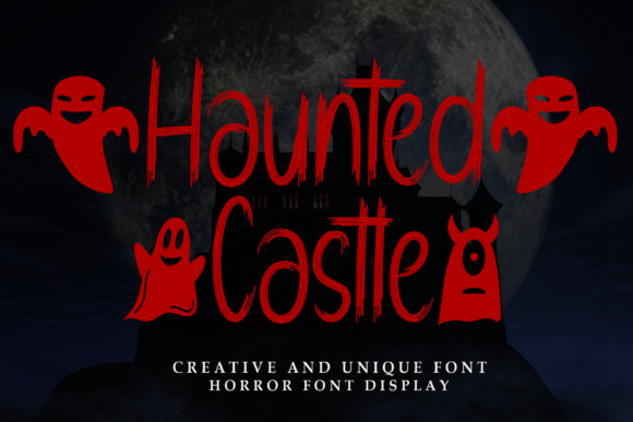 Haunted Castle Font: A Spooky Script for Bold Brand Identities