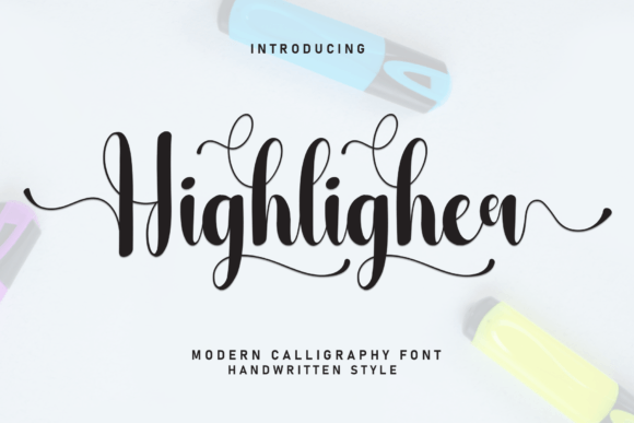 How Highligher Font Transformed My Small Business Brand Identity