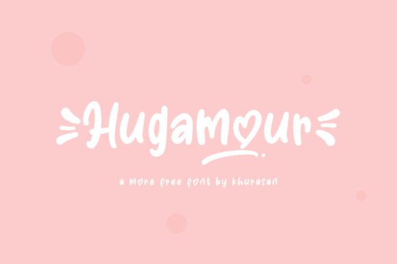 Hugamour: The Modern Display Typeface for Editorial Design