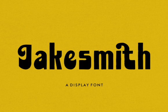 Jakesmith: The Retro Serif Font for Authentic Small Business Branding