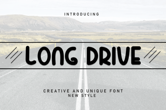 Long Drive: The Sweet Handwritten Font for Your Next Craft Project