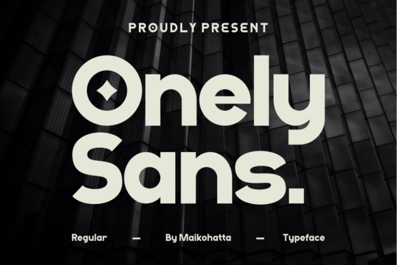 Onely: The Bold Sans Serif Typeface That Transforms Digital Branding