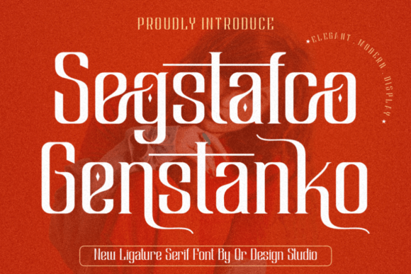 Segstafco Genstanko: A Bold Serif Typeface for Modern Editorial Design