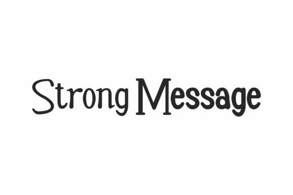 Strong Message: The Display Typeface That Elevates Digital Branding