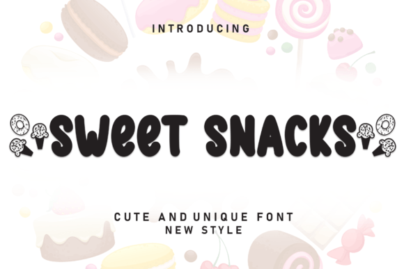 Sweet Snacks: The Perfect Handwritten Typeface for Editorial Design