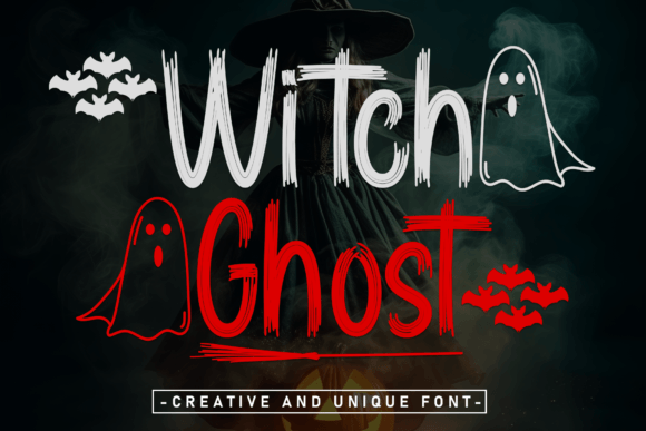 Witch Ghost: A Hauntingly Beautiful Script Typeface for Campaign Design